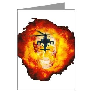 AH 64 Apache Greeting Card