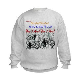 Hes Alive A 1 John 4 Kids Sweatshirt