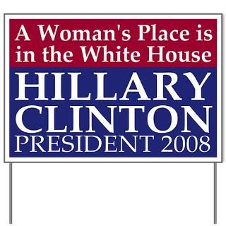 inch round campaign lapel stickers to support Hillary Clinton as she
