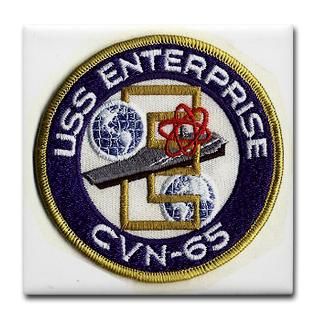 USS Enterprise CVN 65 Tile Coaster for $12.50