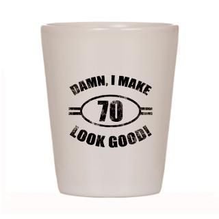 70th Birthday Shot Glass by lastingmoments