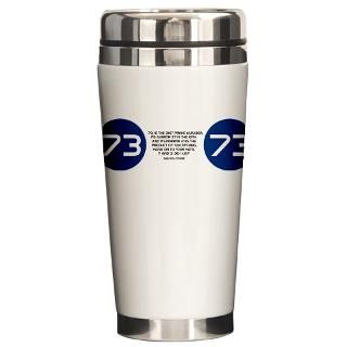 73 Prime Number Gifts  73 Prime Number Drinkware  Travel Mug