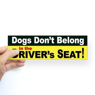dogs and driver safety bumper stickers $ 4 75