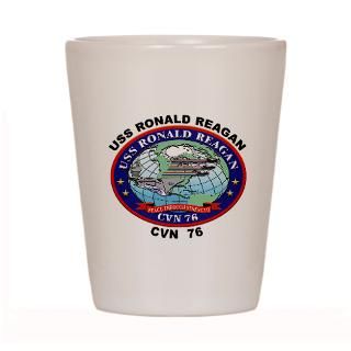 CVN 76 USS Ronald Reagan Shot Glass for $12.50