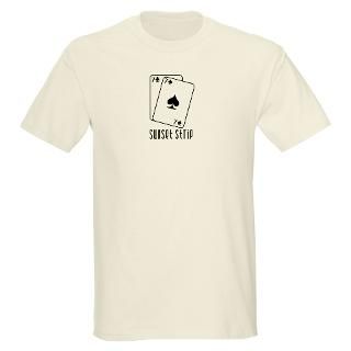 77   Sunset Strip Ash Grey T Shirt T Shirt by pokerhands