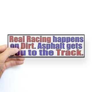 Dirt Track Race Car Stickers  Car Bumper Stickers, Decals