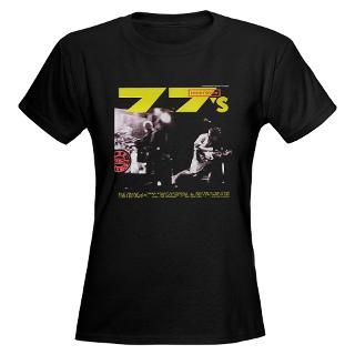 77s Womens Black T Shirt T Shirt by 77s