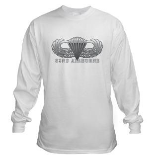 82nd Airborne Army Wings Long Sleeve T Shirt