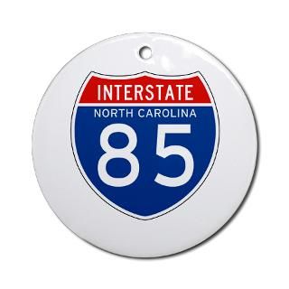 Interstate 85   NC Ornament (Round) for $12.50