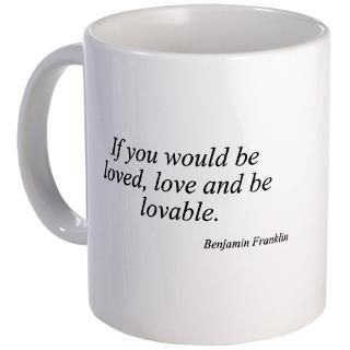 Benjamin Franklin quote 86 Mug