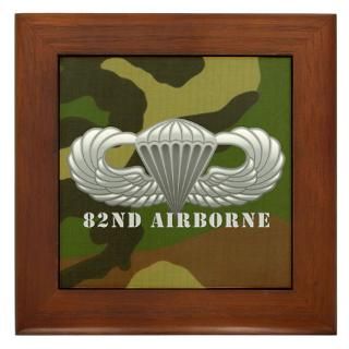 82Nd Airborne Framed Art Tiles  Buy 82Nd Airborne Framed Tile