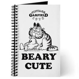 Beary Cute Garfield and Pooky Journal