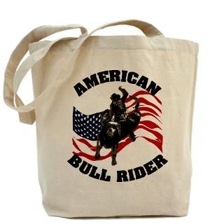 American Bull Rider Tote Bag for $15.00