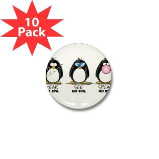 Hear no Evil, See no Evil, Speak no Evil Penguins  Penguin by JGoode