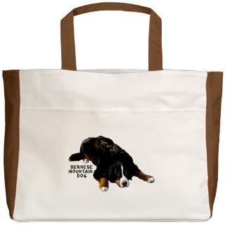 Animals Gifts  Animals Bags  Berner on the beach bag   Beach Tote