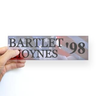 Bartlet/Hoynes 98 Bumper Bumper Sticker for $4.25