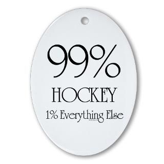 99 Hockey Oval Ornament for $12.50