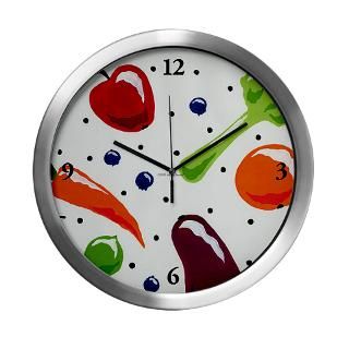 kitchen wall clock vegan $ 37 97
