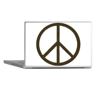 Activism Gifts  Activism Laptop Skins  Cool Vintage Peace Sign