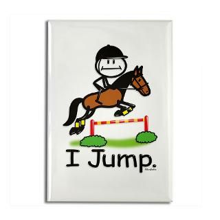 Horse Jumping  BusyBodies Stick Figure T shirts and unique Gifts