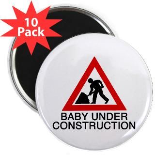 Baby under construction.  All novelty pregnancy shirts and gifts