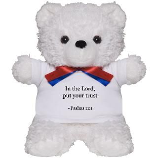 Psalms 111 Teddy Bear for $18.00