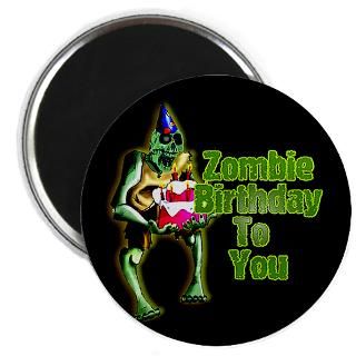 Zombie Birthday  Halloween Gifts and T Shirts   Skulls   Zombies