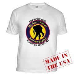 Support our Wounded Warriors T Shirt by eclectical
