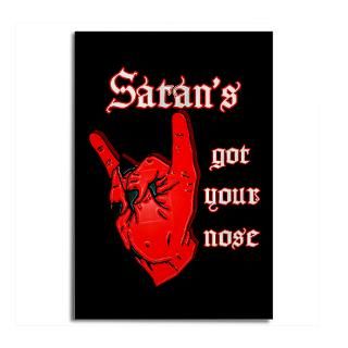 Satans Got Your Nose  Halloween Gifts and T Shirts   Skulls