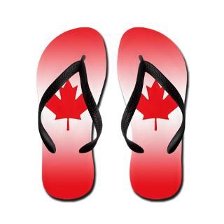 Canada Gifts  Canada Bathroom  Canada Flag Flip Flops