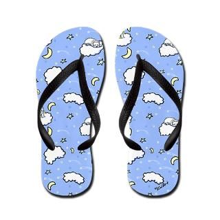 Art Gifts  Art Flip Flops  Good Night Westies Flip Flops