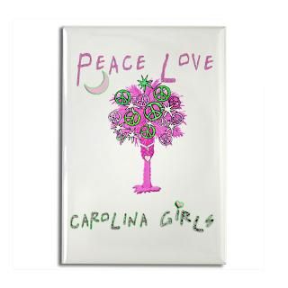 Carolina Girl Stickers, Tot, Buttons, Magnets  Charleston, Per