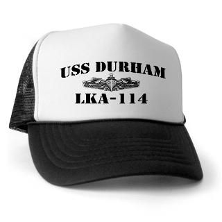 114 Gifts  114 Hats & Caps  USS DURHAM Trucker Hat