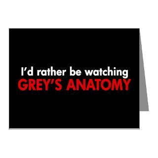 Greys Anatomy Thank You Note Cards