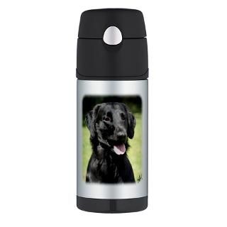Flat Coated Retriever 9Y040D 120 Thermos Bottle (12oz) for $22.50