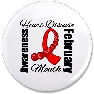 Red Ribbon Heart Disease Awareness Month Apparel  Gifts 4 Awareness
