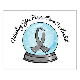 Brain Cancer Christmas Snowglobe Shirts  Gifts 4 Awareness Shirts and