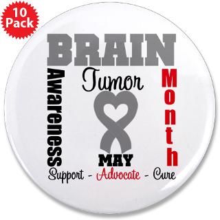 Brain Tumor Awareness Month T Shirts & Apparel  Gifts 4 Awareness