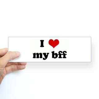 Love my bff  Personalized I Love Shirts