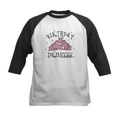 Tiara Birthday Princess 3rd T Shirt by pinkinkart