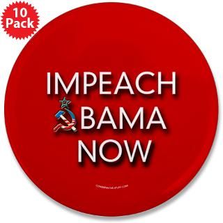 Impeach Obama Now (A) Rectangle Magnet (100 pack)