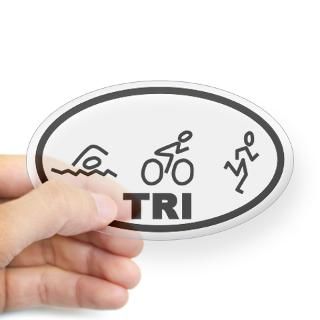 Triathlons Stickers  Triathlons Bumper Stickers –