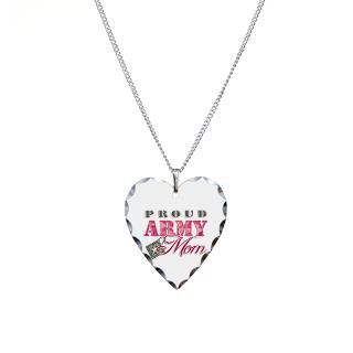 Proud Army Mom Necklaces  Proud Army Mom Necklace Charms  Proud Army
