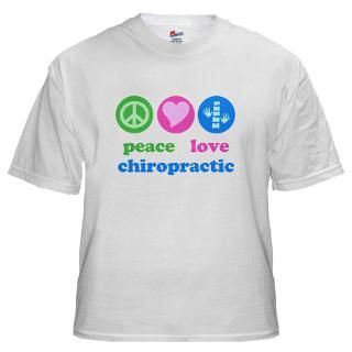 Mens White T shirts  Chiropractic By Design
