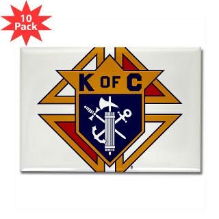 Knights of Columbus Rectangle Magnet (10 pack)