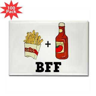 ketchup french fries bff rectangle magnet 100 p $ 169 99