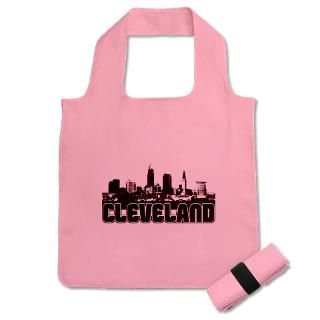 America Gifts  America Bags  Cleveland Skyline Reusable Shopping