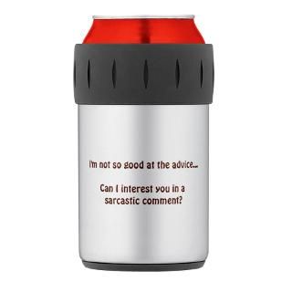 Adult Gifts  Adult Kitchen and Entertaining  Sarcasm Thermos can