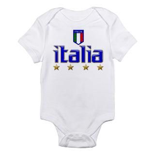 Italia 4 Star Italian Soccer Body Suit by italian_designs