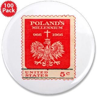 poland millennium stamp 3 5 button 100 pack $ 188 99